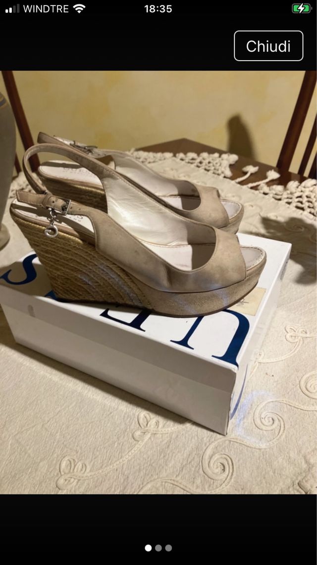 Scarpe Guess tg 38 Beige