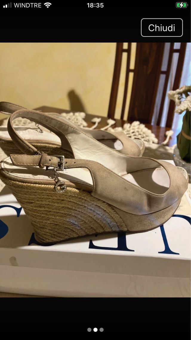 Scarpe Guess tg 38 Beige