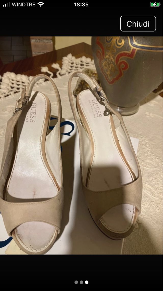 Scarpe Guess tg 38 Beige