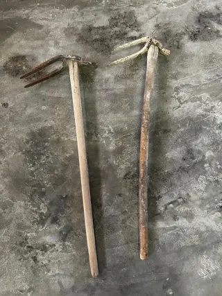 Pales paleta. Pala albañil Aixades i rasclets.