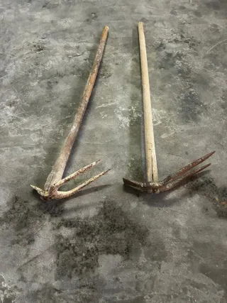 Pales paleta. Pala albañil Aixades i rasclets.