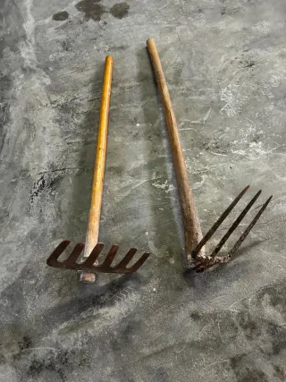 Pales paleta. Pala albañil Aixades i rasclets.