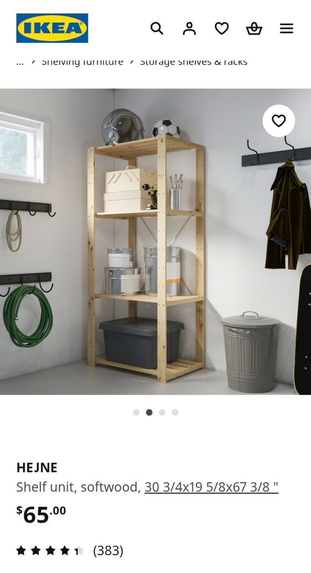 Mueble de pino Ikea /HEJNE/