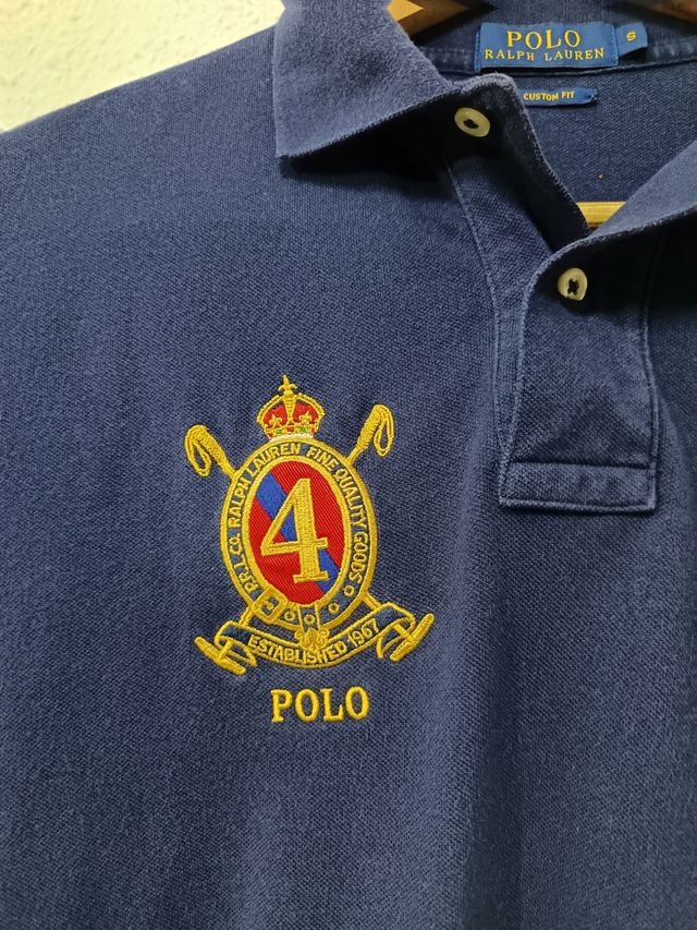 Polo hombre Ralph Lauren Y2K Azul Marino