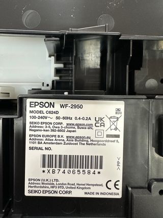 Epson WorkForce WF-2950DWF Impresora #065584