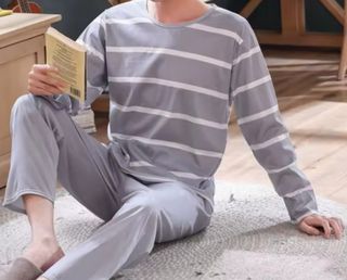 Pijama Hombre Rayas - Nuevo y Cómodo