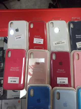 Fundas silicona iphone x/xs