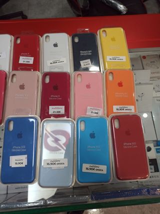 Fundas silicona iphone x/xs