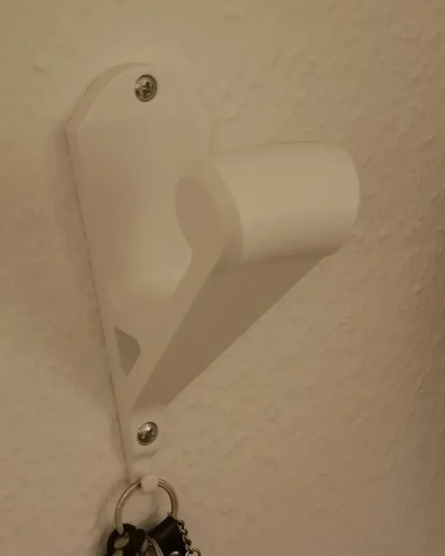 Soporte de pared para casco de moto