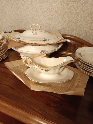 Vajilla vintage