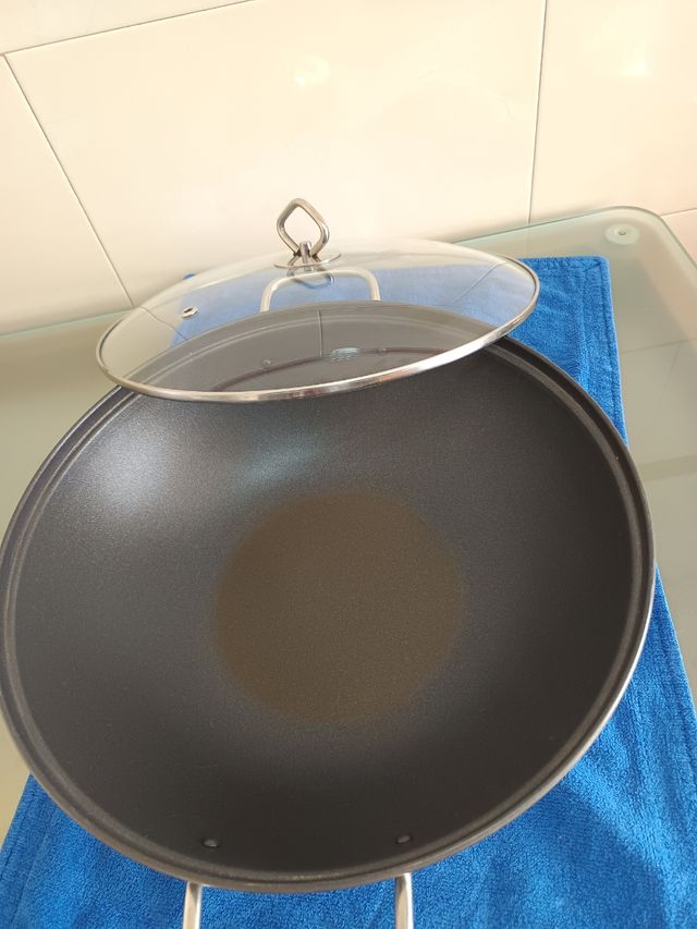Wok comprado en Lidl