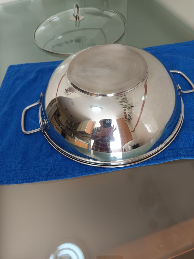 Wok comprado en Lidl