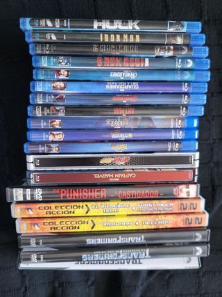 Películas Marvel y DC