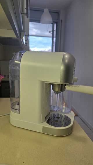 Cafetera Semiautomática Cocotec Blanca