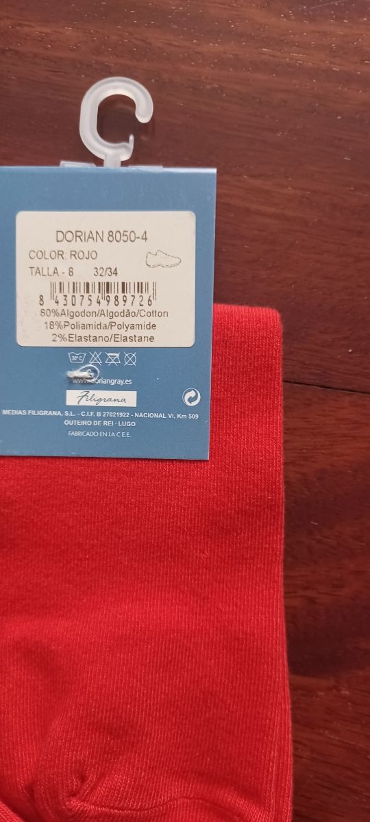 Calcetin alto Dorian Gray