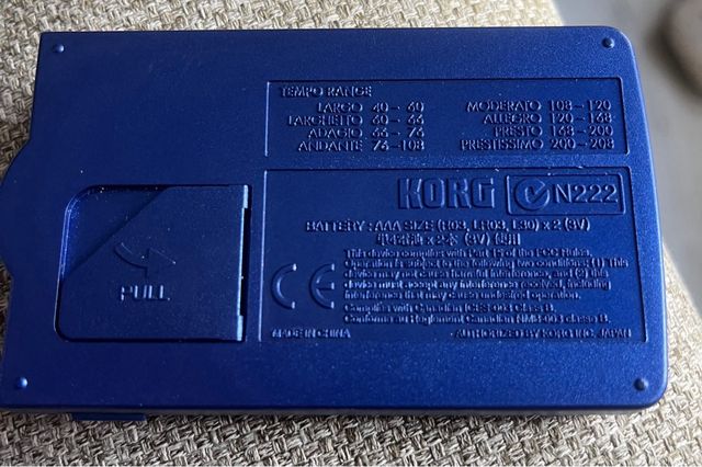 Metrónomo Korg