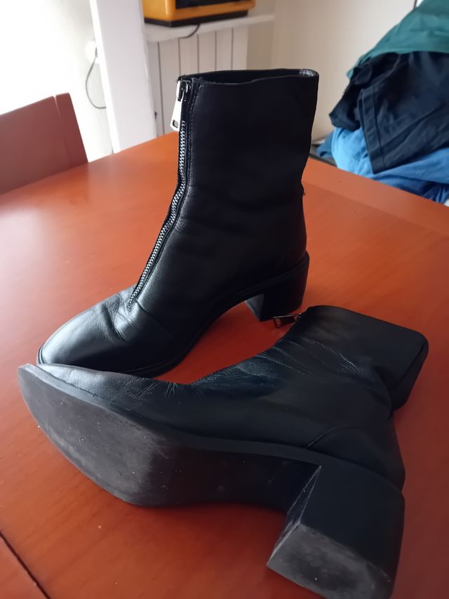 Botines Zara cremallera