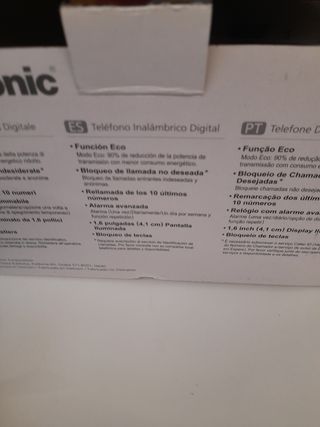 Teléfono inalambrico Panasonic