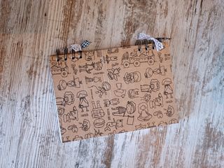 Cuaderno hecho a mano