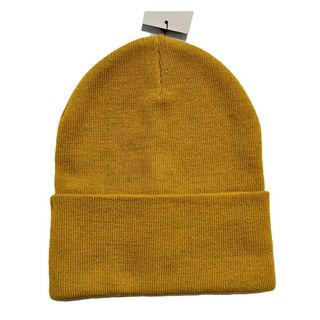 2 Gorros de punto Unisex Adulto Verde Amarillo