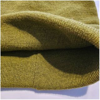 2 Gorros de punto Unisex Adulto Verde Amarillo