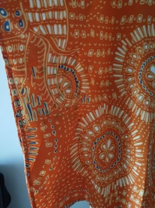 Blusa manga corta naranja