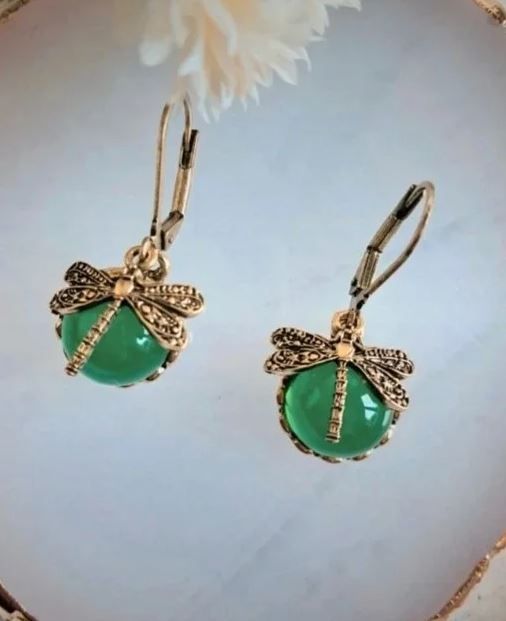 pendientes libélulas