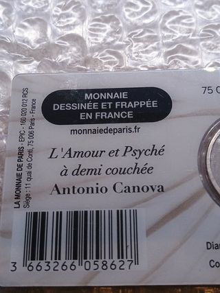 2euro Coincard Francia 2025. Louvre