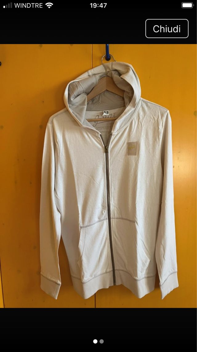 Felpa estiva uomo panna GStar Raw tg L