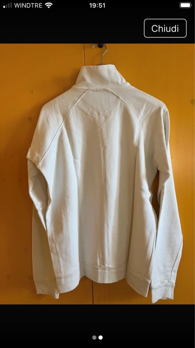 Felpa uomo estiva Guru tg L panna