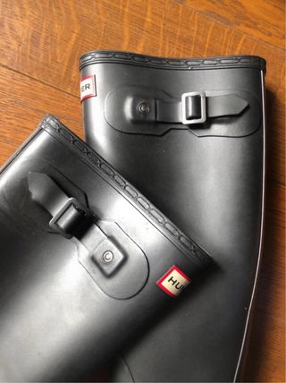 Botas Hunter gris metalico 