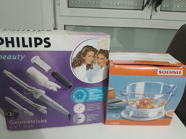 Tirador y vascula  caja regular y sin es