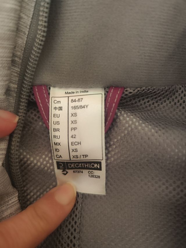 Quechua chaqueta impermeable mujer