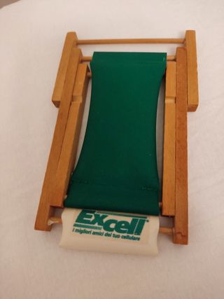 Porta telefono in legno 
