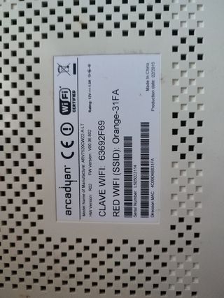 Router Livebox Orange