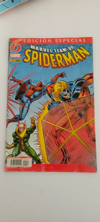 SPIDERMAN MARVEL TEAM UP.