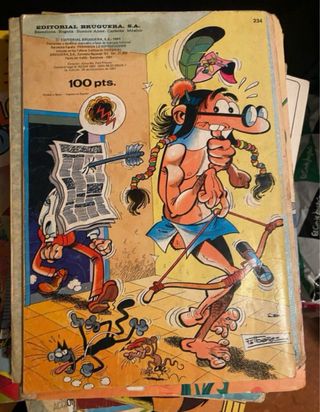 Tebeo antiguo Mortadelo y Filemon