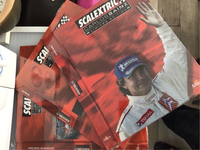 Maletin Scalextric Carlos Sainz