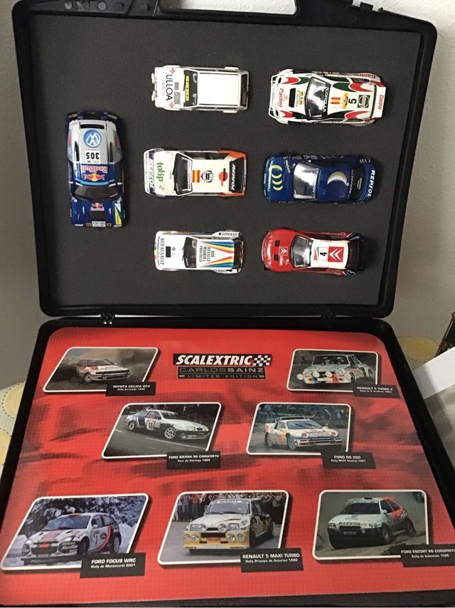 Maletin Scalextric Carlos Sainz