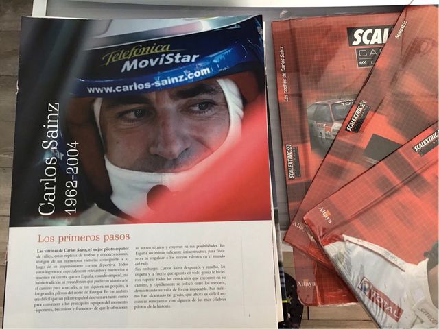 Maletin Scalextric Carlos Sainz