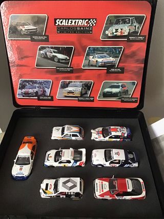 Maletin Scalextric Carlos Sainz