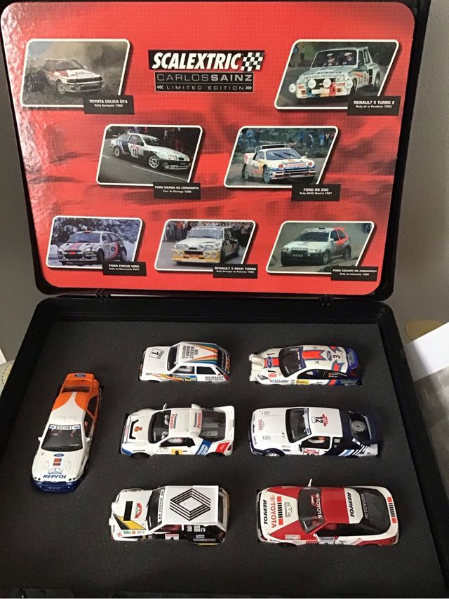 Maletin Scalextric Carlos Sainz