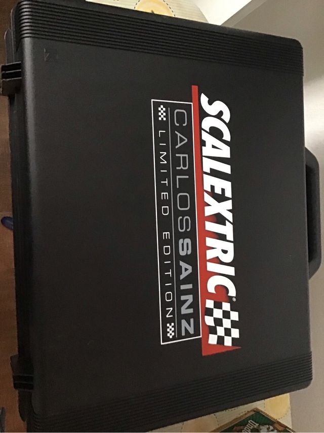 Maletin Scalextric Carlos Sainz