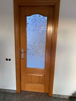 Puerta acristalada 