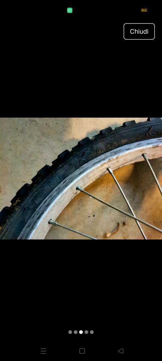 Bicicletta 16 pollici