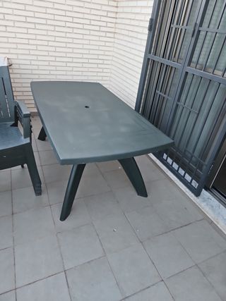 Mesa terraza 4 sillas