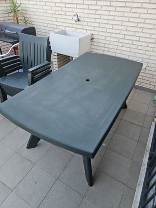 Mesa terraza 4 sillas