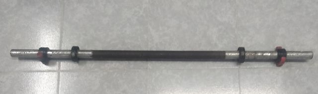 Barra de discos musculación