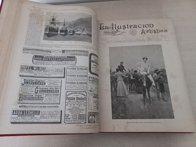 La ilustracion española. Montaner, 1899.