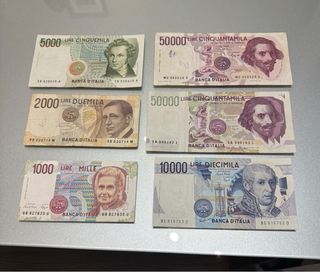 Billetes italia